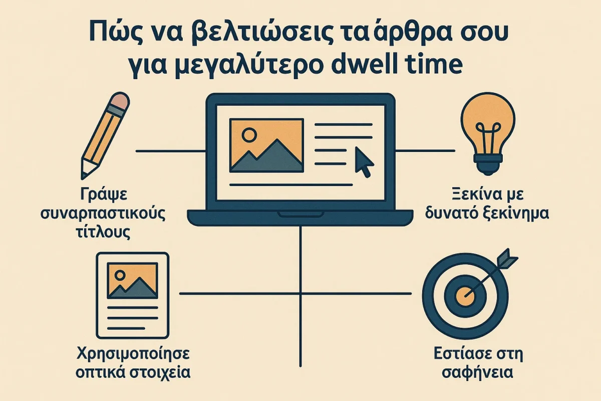 Πώς να βελτιώσεις τα άρθρα σου για μεγαλύτερο dwell time